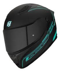 CASCO INTEGRAL OBSIDIAN SOLIDO NGO TURQ MAT